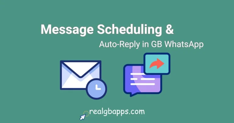 Message Scheduler and Auto Reply Features